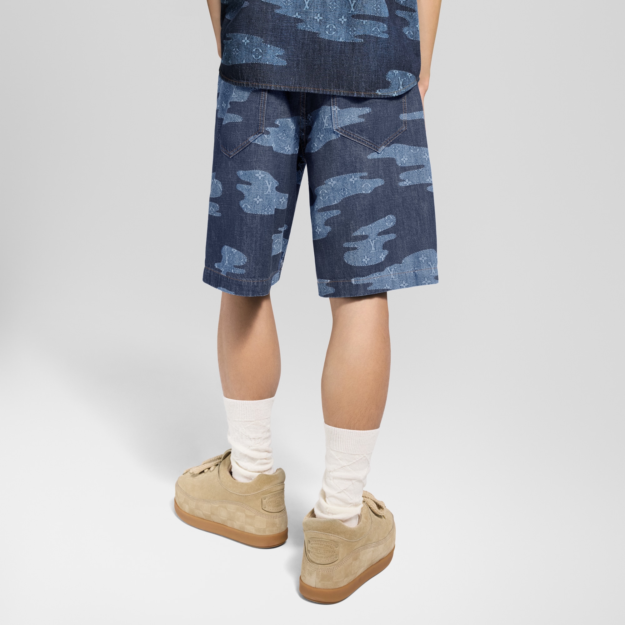 【大人気】Louis Vuitton モノグラムシャンブレーショートパンツ モノグラム シャンブレーショーツ |ルイ・ヴィトン 公式サイト